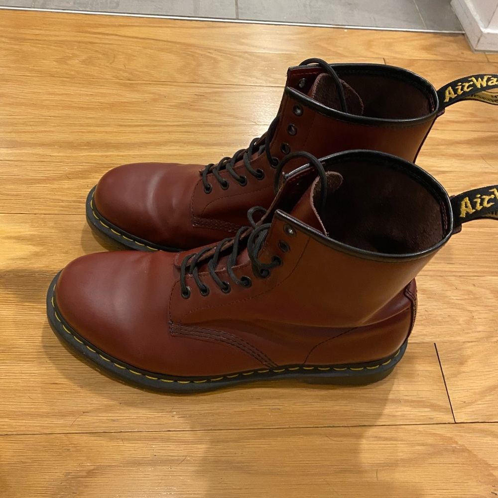 Dr Martens / Doc Martens - Red Boots - Size 12 - Outstanding Condition